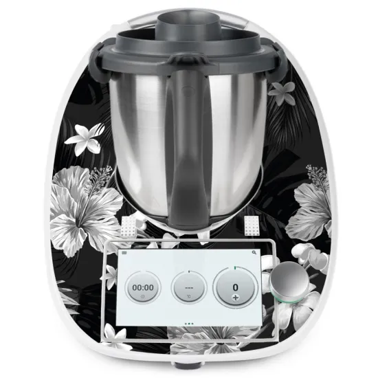 Stickers Thermomix TM6 - Fleurs