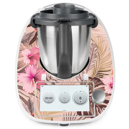 Stickers Thermomix TM6 - Fleurs