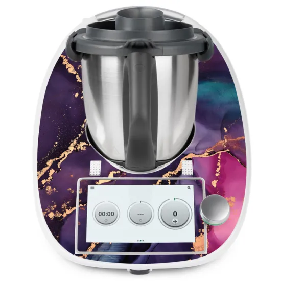 Stickers Thermomix TM6 - Effet Marbré