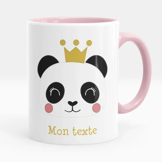 Mug - Tasse personnalisée - Panda princesse