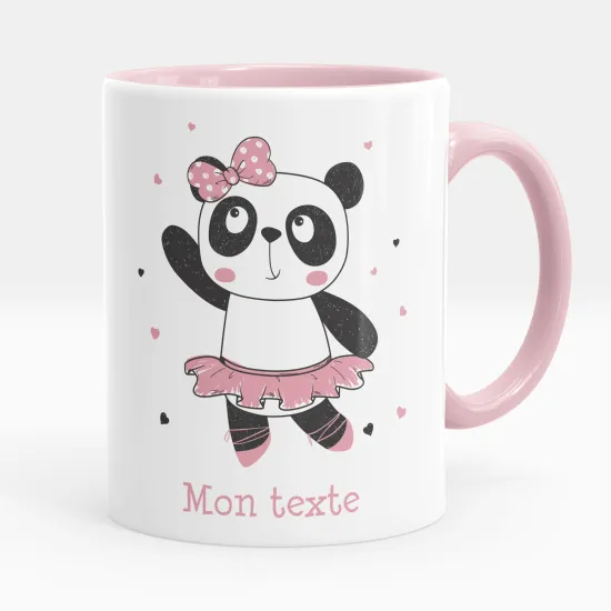 Mug - Tasse personnalisée - Danseuse panda