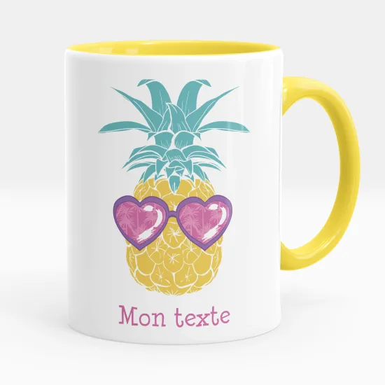 Mug - Tasse personnalisée - Ananas