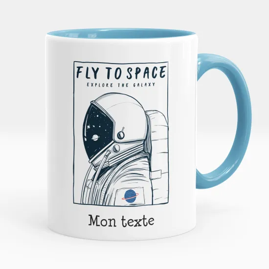 Mug - Tasse personnalisée - Fly to space