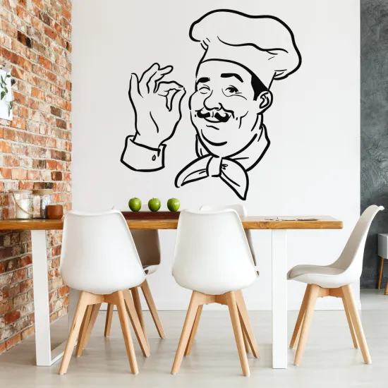 Sticker Mural - Chef Cuisine