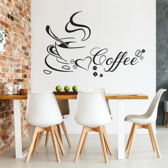 Sticker Mural - Coffee