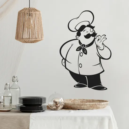 Sticker Mural - Chef Cuisine