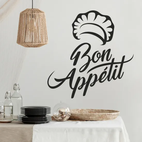 Sticker Mural - Bon Appétit