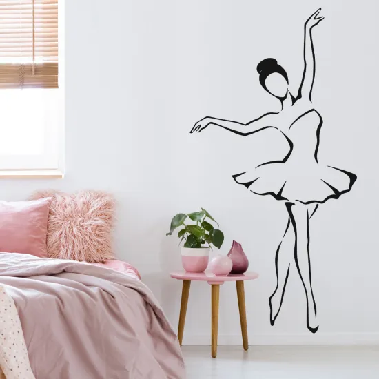 Sticker Mural - Danseuse