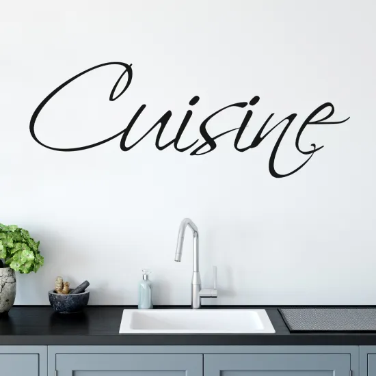 Sticker Mural - Cuisine