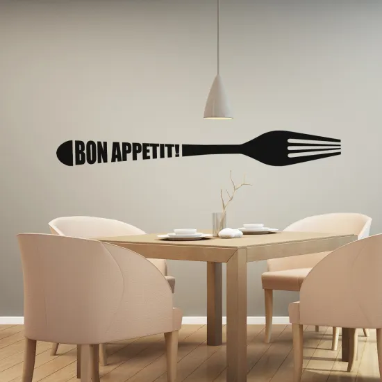 Sticker Mural - Bon Appétit