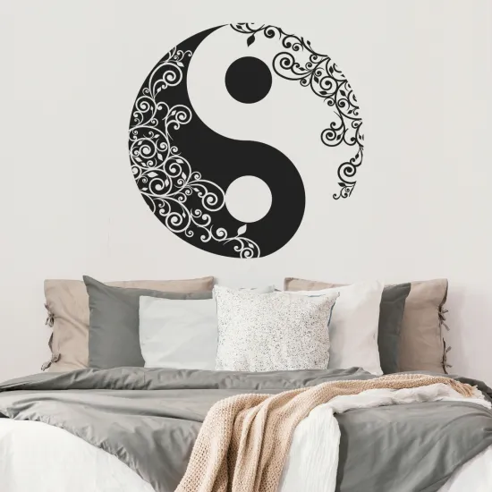 Sticker Mural - Yin Yang