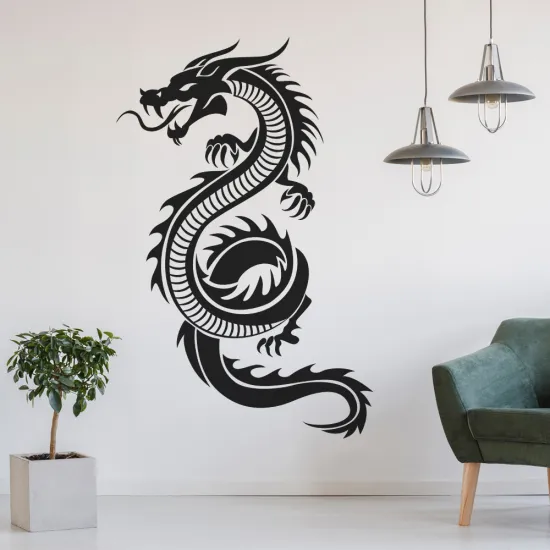 Sticker Mural - Dragon