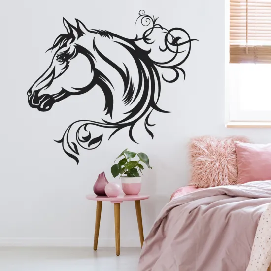 Sticker Mural - Tête de cheval