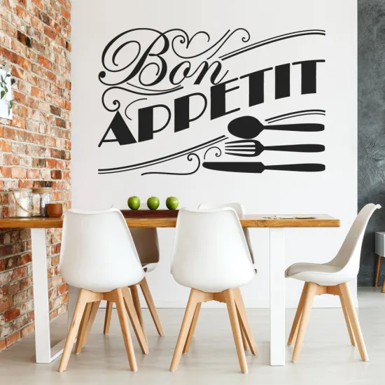 Sticker Mural - Bon Appétit