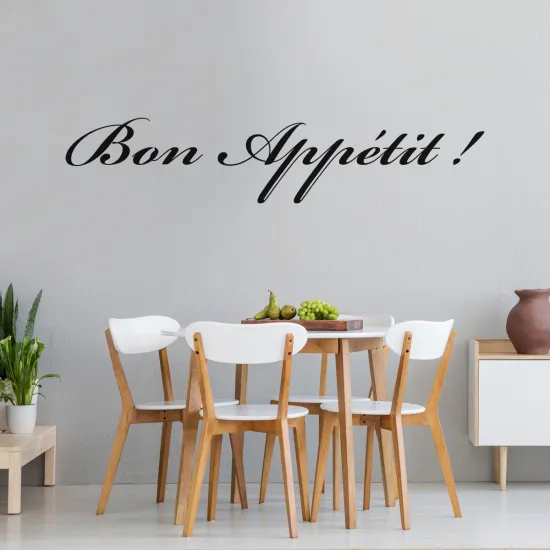 Sticker Mural - Bon Appétit