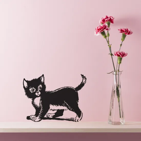 Sticker Mural - Chat