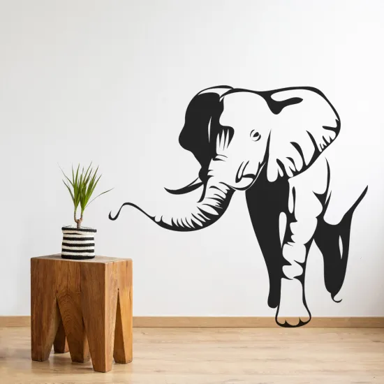 Sticker Mural - Éléphant