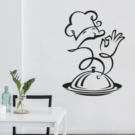 Sticker Mural - Cuisine