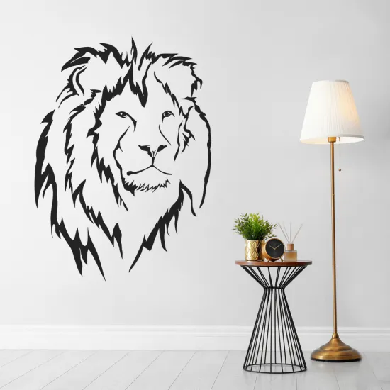 Sticker Mural - Lion