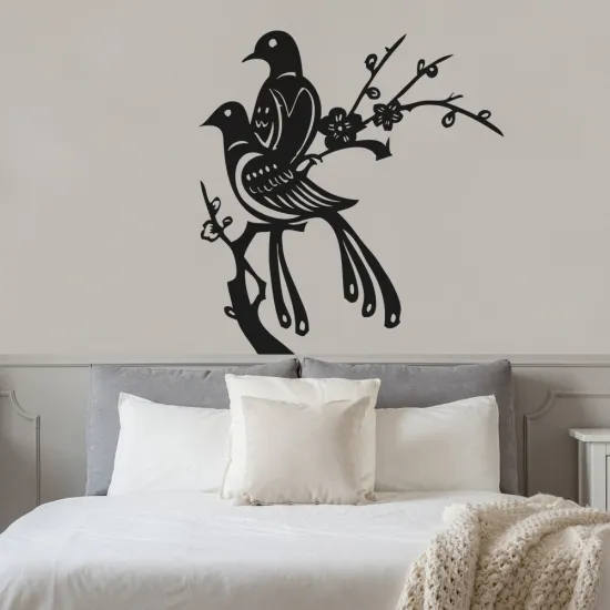 Sticker Mural - Oiseaux