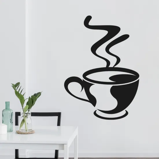 Sticker Mural - Tasse à café