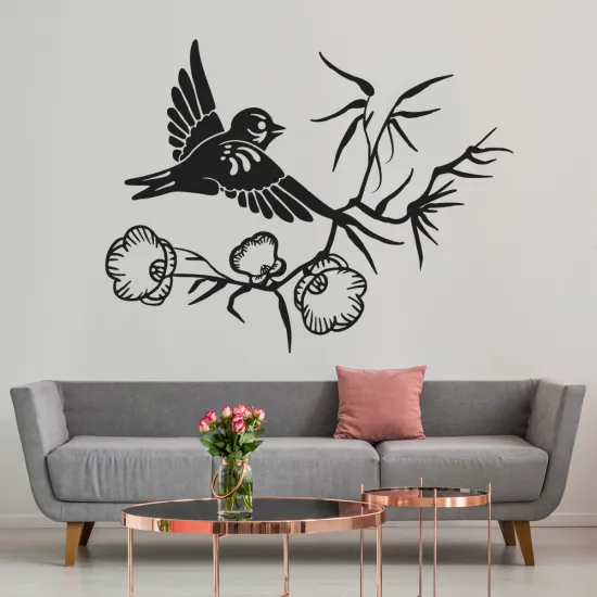 Sticker Mural - Oiseau