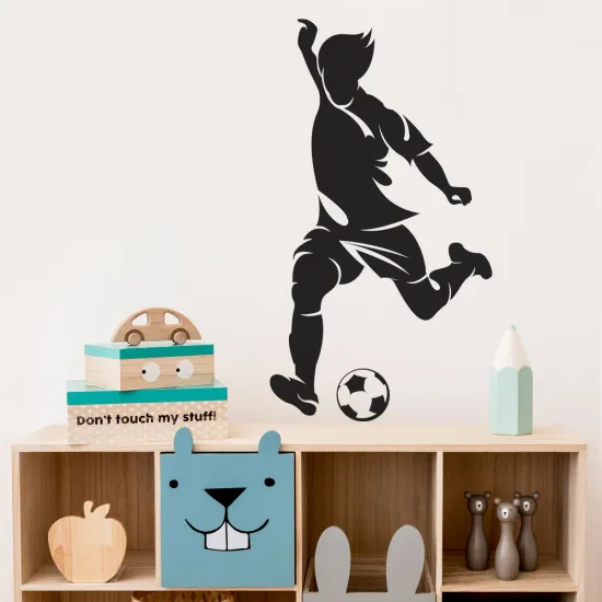 Sticker Mural - Footballeur