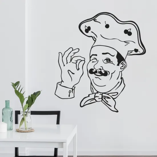 Sticker Mural - Chef Cuisine