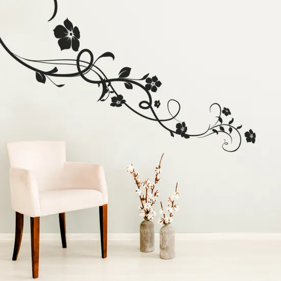 Sticker Mural - Branche florale