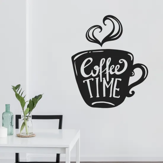 Sticker Mural - Coffee Time