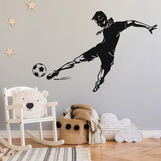 Sticker Mural - Footballeur