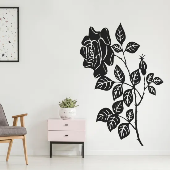 Sticker Mural - Rose