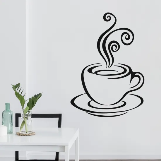 Sticker Mural - Tasse à café