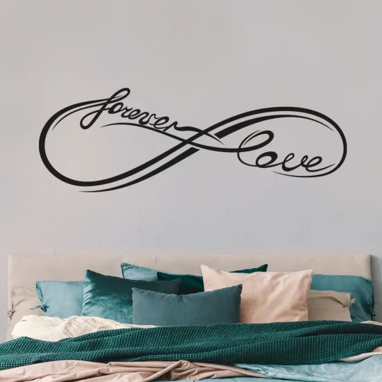 Sticker Mural - Love Forever