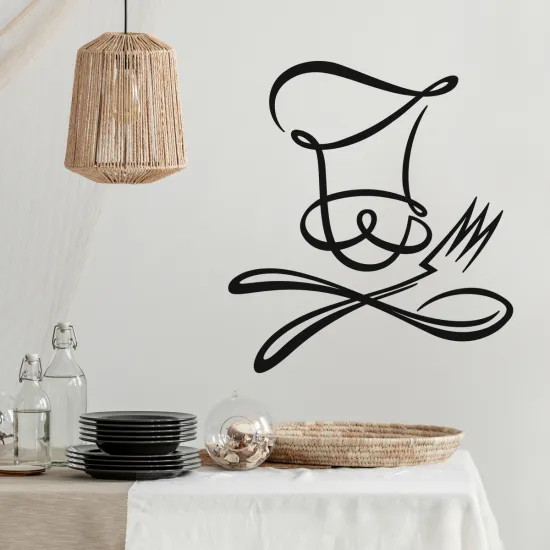 Sticker Mural - Cuisine